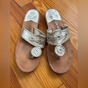 Champagne jack rogers sandals